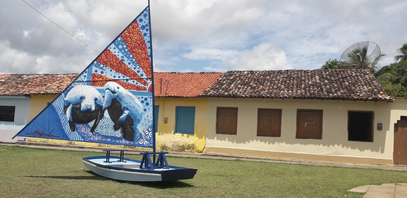 Vela de jangada, o barco tradicional dos pescadores da região